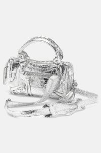 Extravagant Motion Satchel Handbag - Silver sold by Fashion Nova