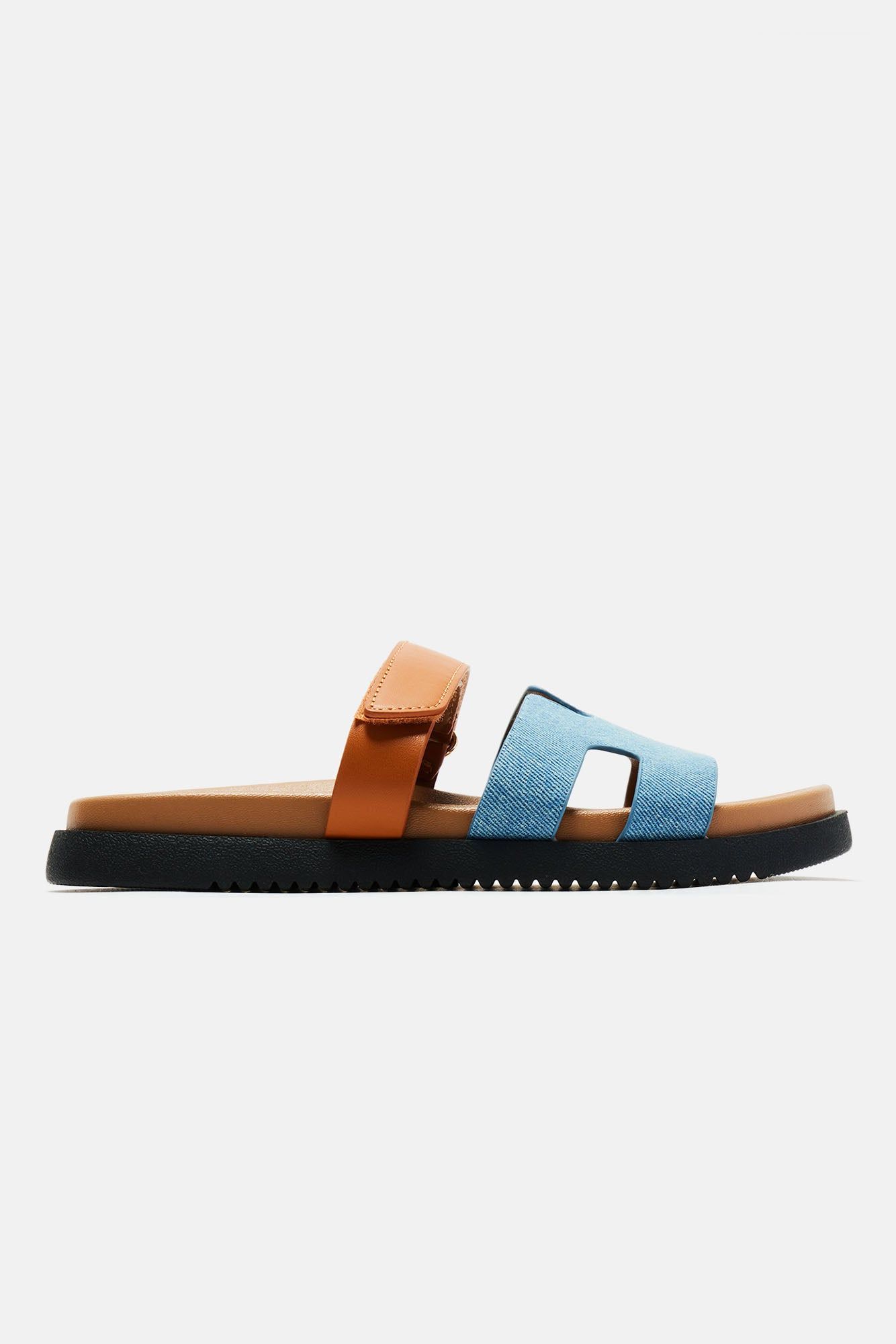 Can't Be Me Casual Slides - Denim sold by Fashion Nova product image thumbnail 5