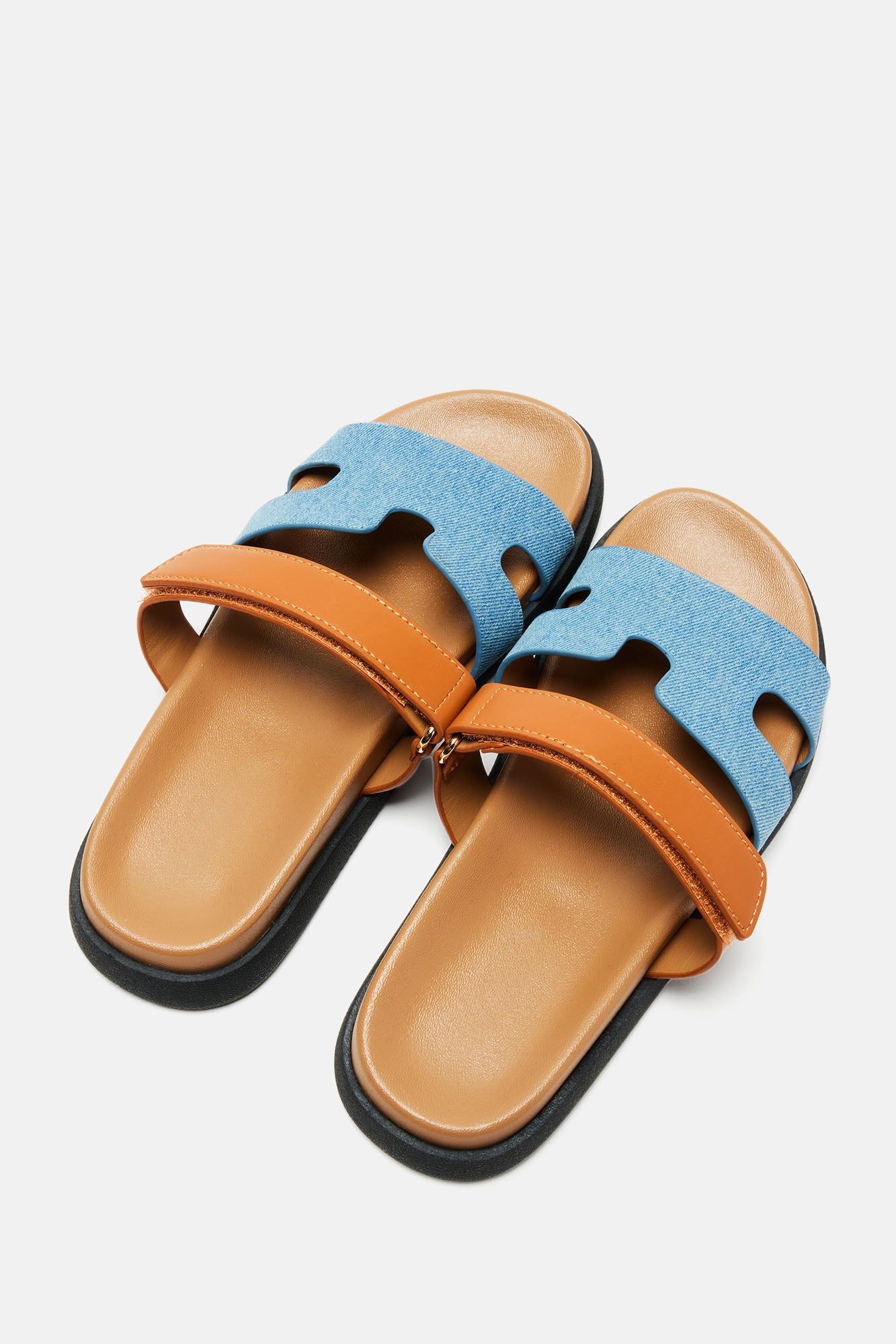 Can't Be Me Casual Slides - Denim sold by Fashion Nova product image thumbnail 2