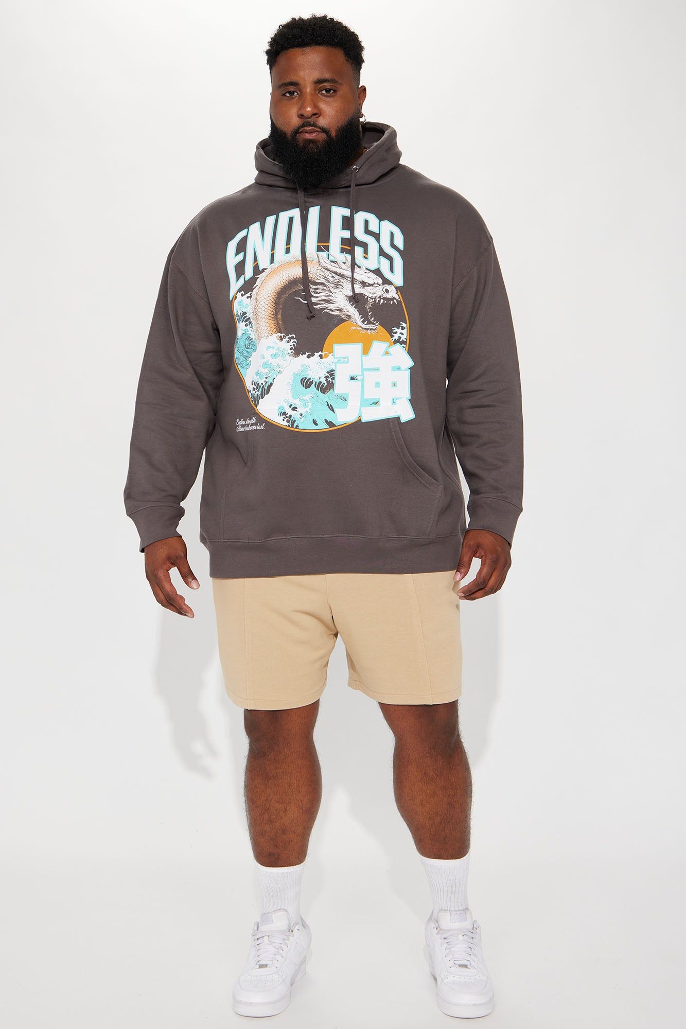 Endless Strength Hoodie - Charcoal sold by Fashion Nova product image thumbnail 5