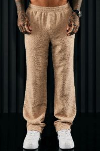 Jordan Textured Slim Pants - Tan sold by Fashion Nova