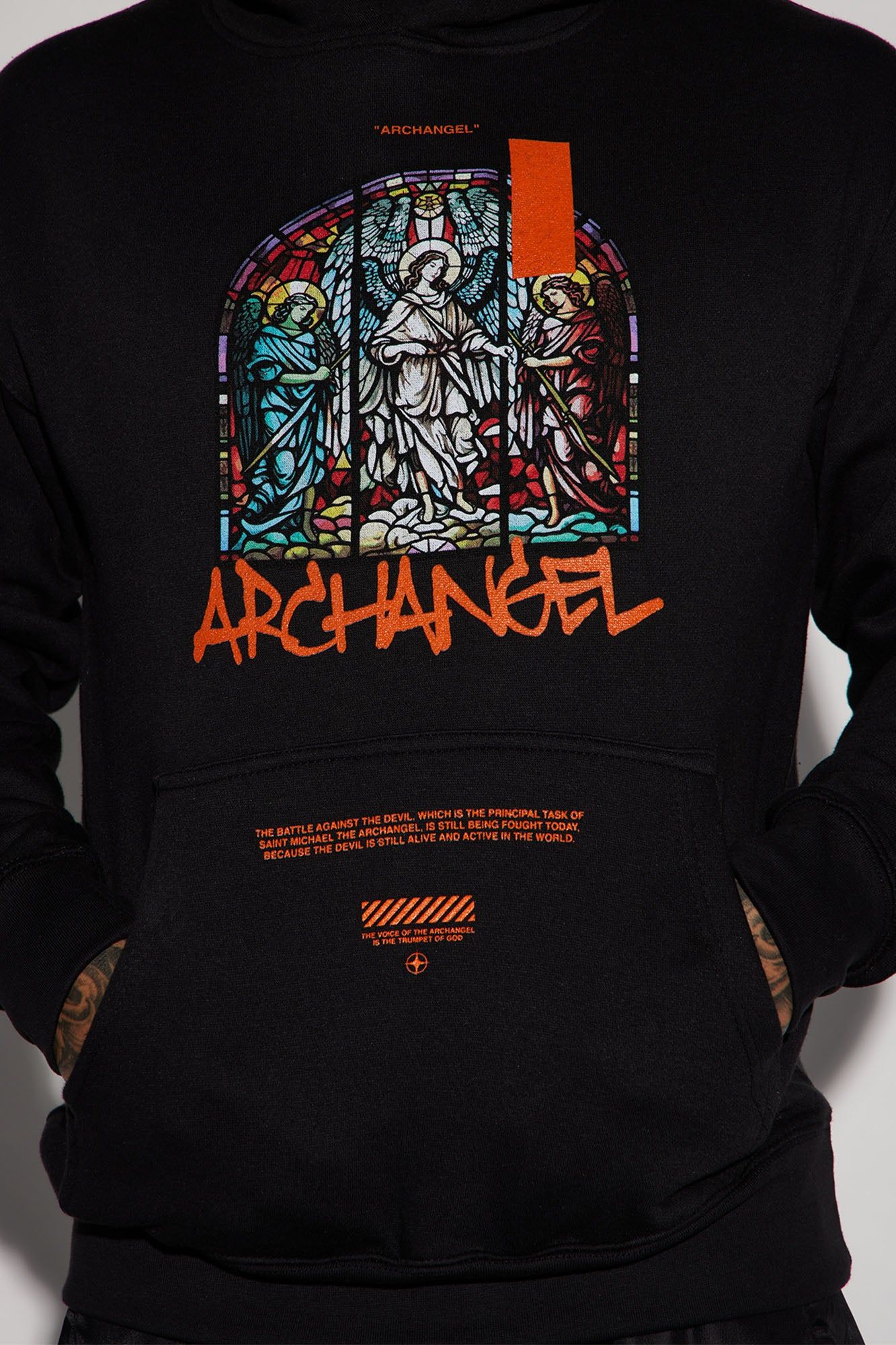 The Archangel Hoodie - Black sold by Fashion Nova product image thumbnail 3