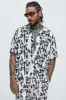 Macullar Linen Shirt - Black/combo sold by Fashion Nova