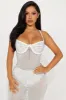 Diana Embellished Gown - White sold by Fashion Nova