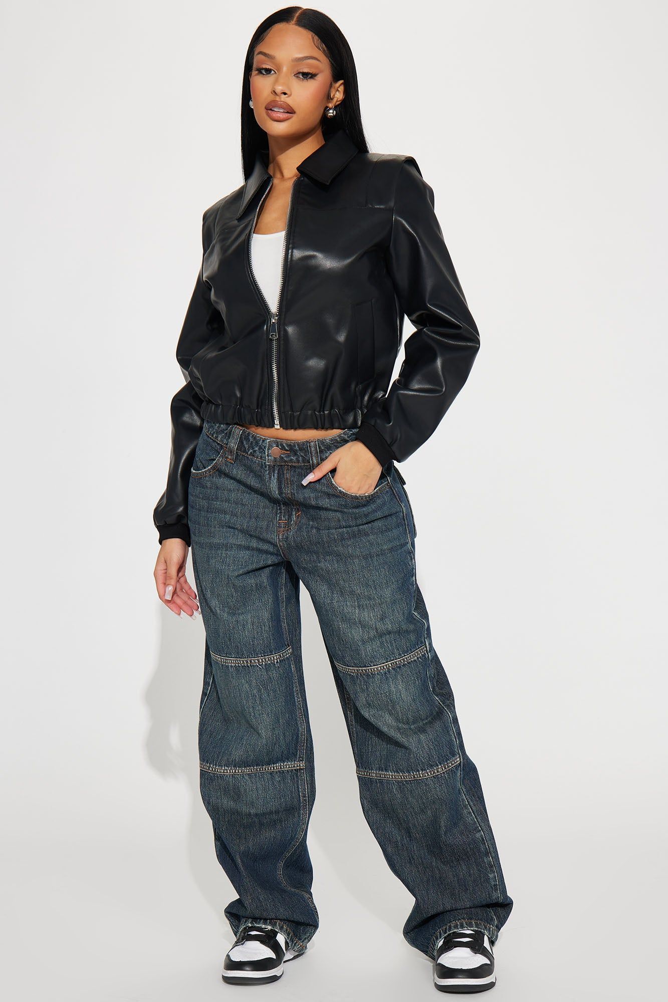 All Seasons Bomber Jacket - Black sold by Fashion Nova product image thumbnail 2