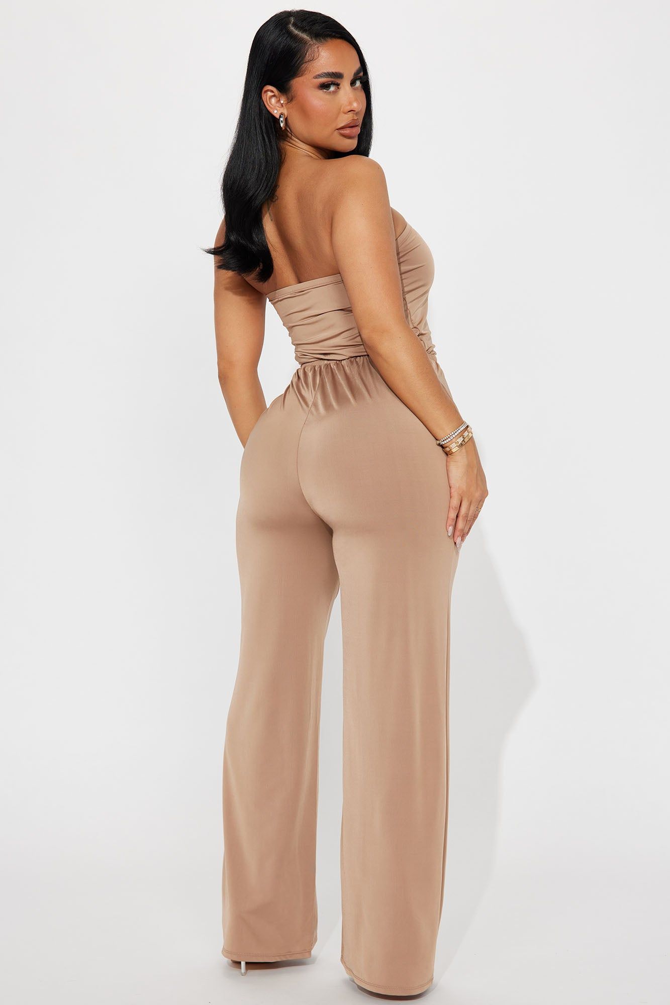 Vicki Jumpsuit - Taupe sold by Fashion Nova product image thumbnail 3