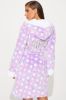 Starry Dream Plush PJ Robe - Purple/combo sold by Fashion Nova