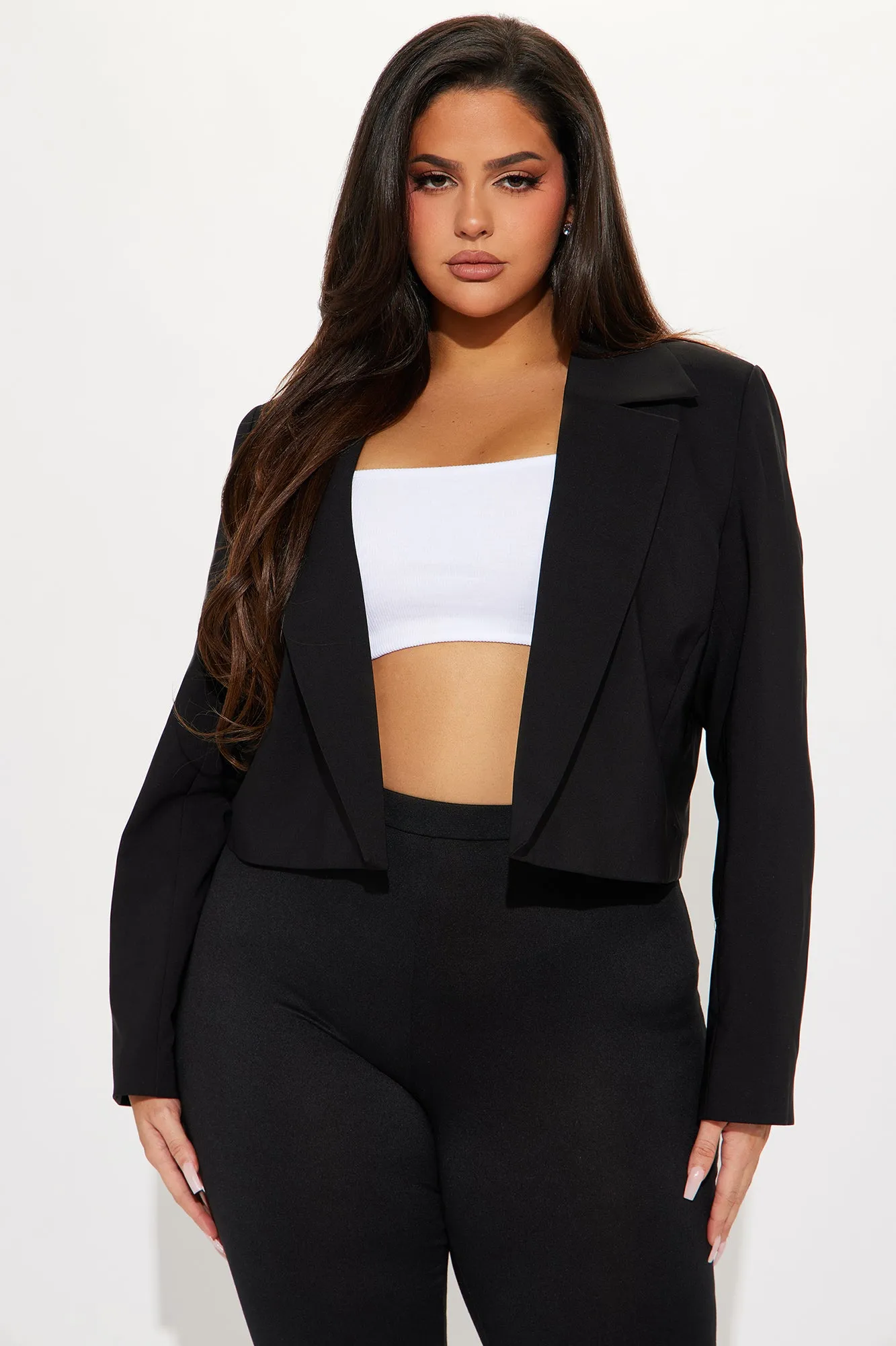 Don't Take It Personal Blazer - Black sold by Fashion Nova product image thumbnail 4