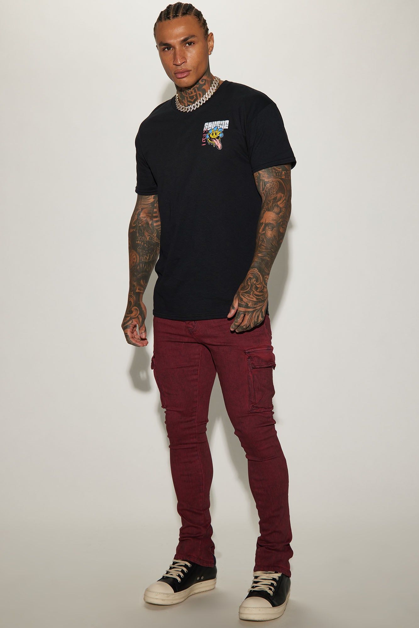 Savage Smiley Short Sleeve Tee - Black sold by Fashion Nova product image thumbnail 2