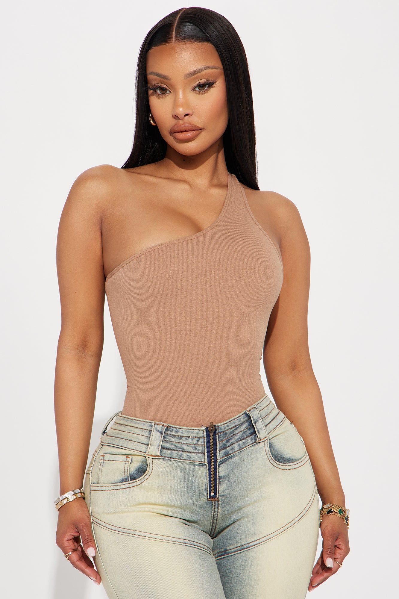 Its Giving Seamless Bodysuit - Mocha sold by Fashion Nova product image thumbnail 3