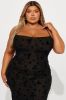Maria Mesh Maxi Dress - Black sold by Fashion Nova