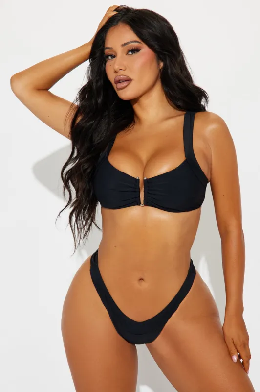Kirra U Wire 2 Piece Bikini - Black sold by Fashion Nova