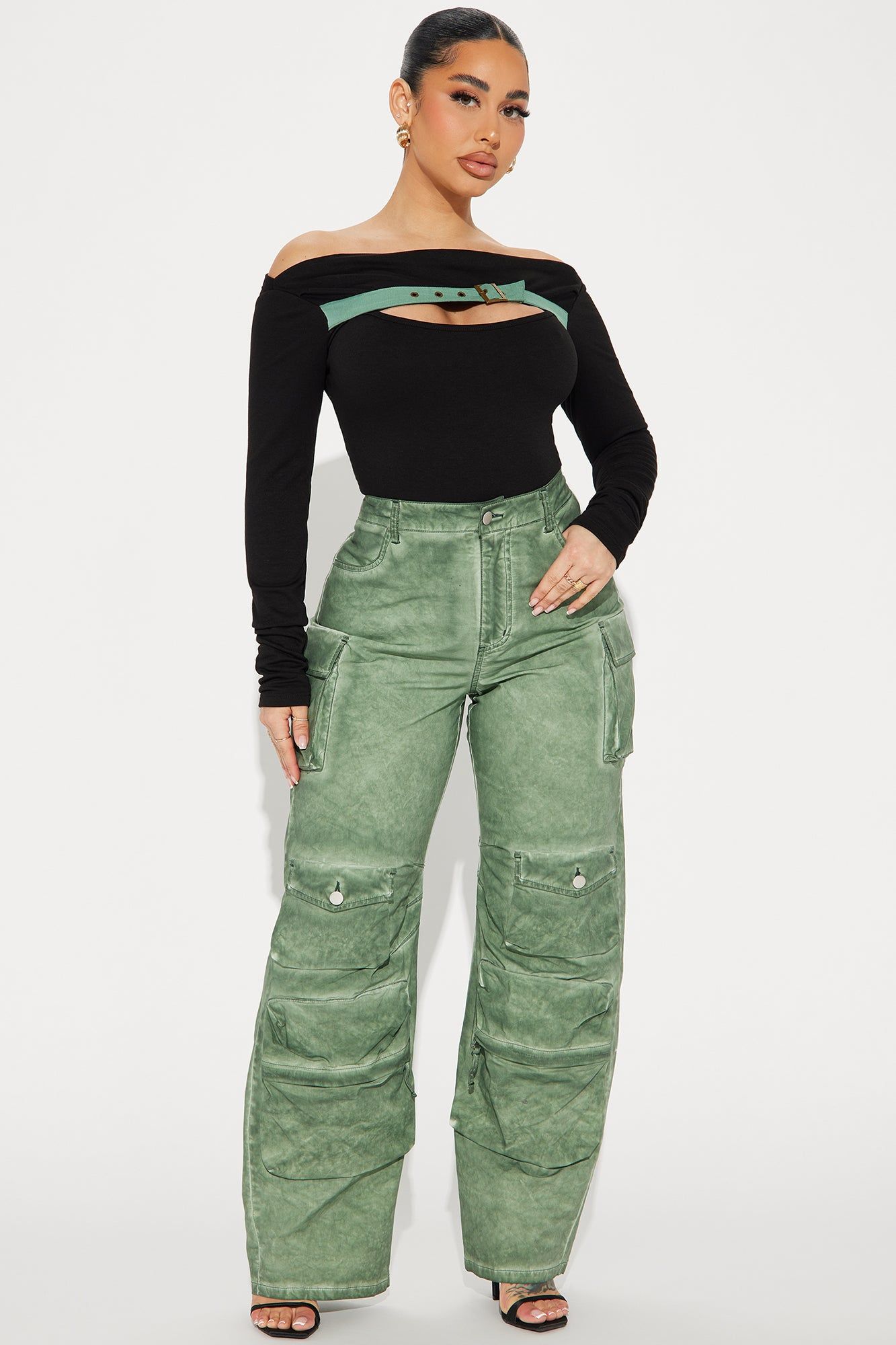 Yesenia Off Shoulder Top - Black sold by Fashion Nova product image thumbnail 2