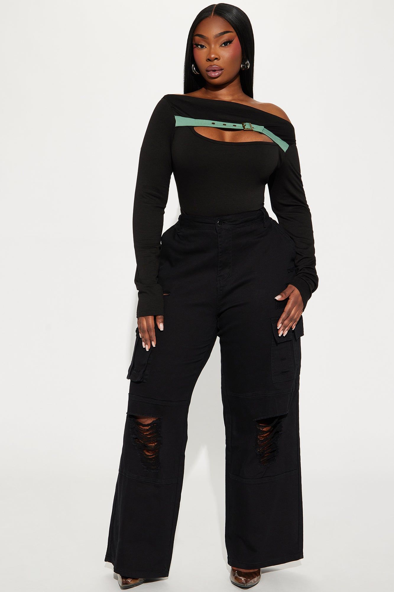 Yesenia Off Shoulder Top - Black sold by Fashion Nova product image thumbnail 5