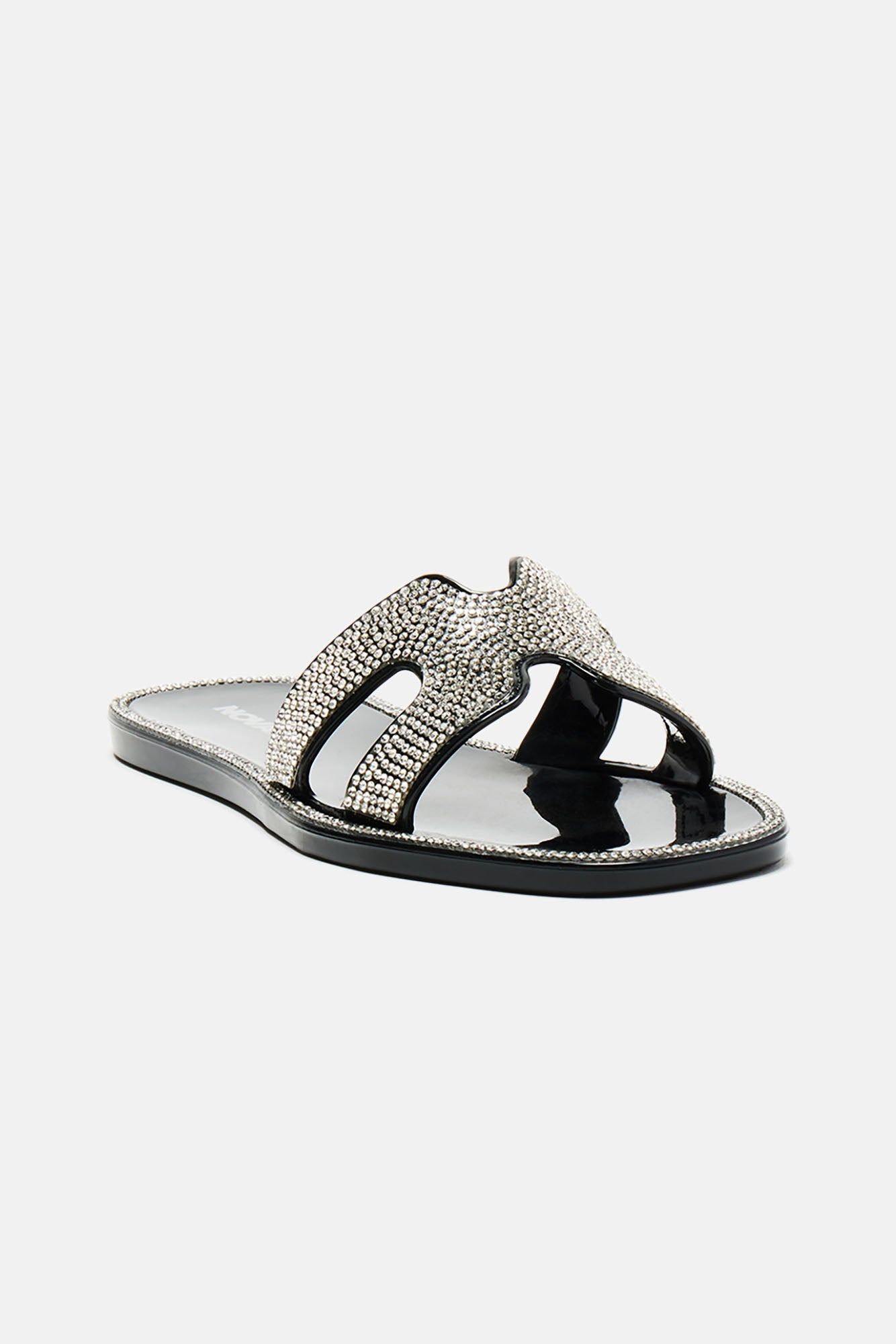 Mini Mya II Flat Sandal - Black sold by Fashion Nova product image thumbnail 2