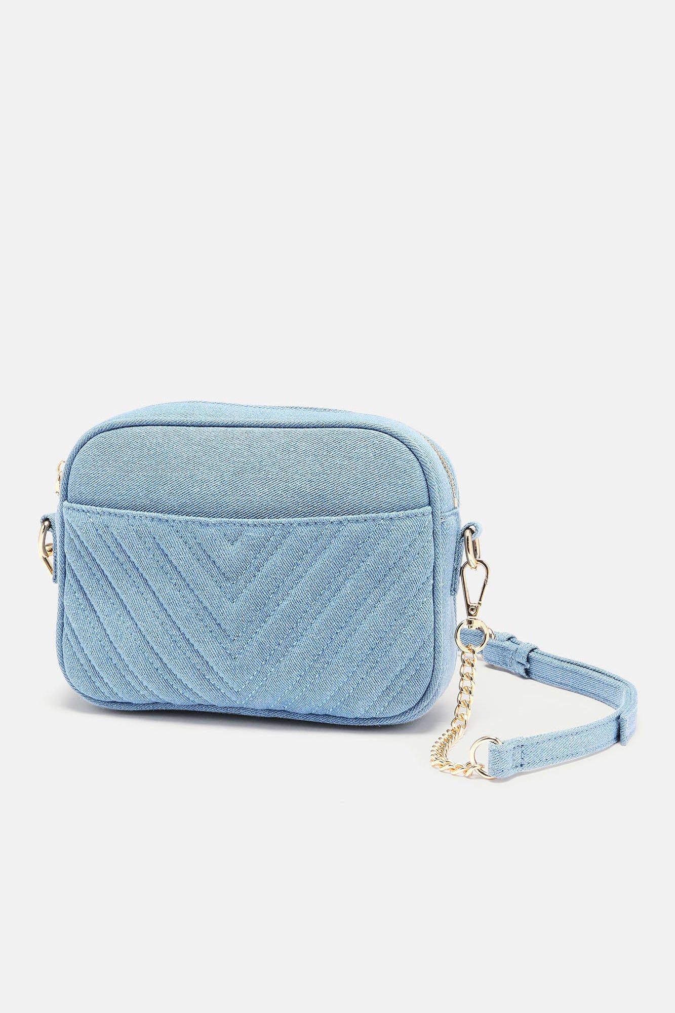 Stephanie Crossbody Bag - Denim sold by Fashion Nova product image thumbnail 3