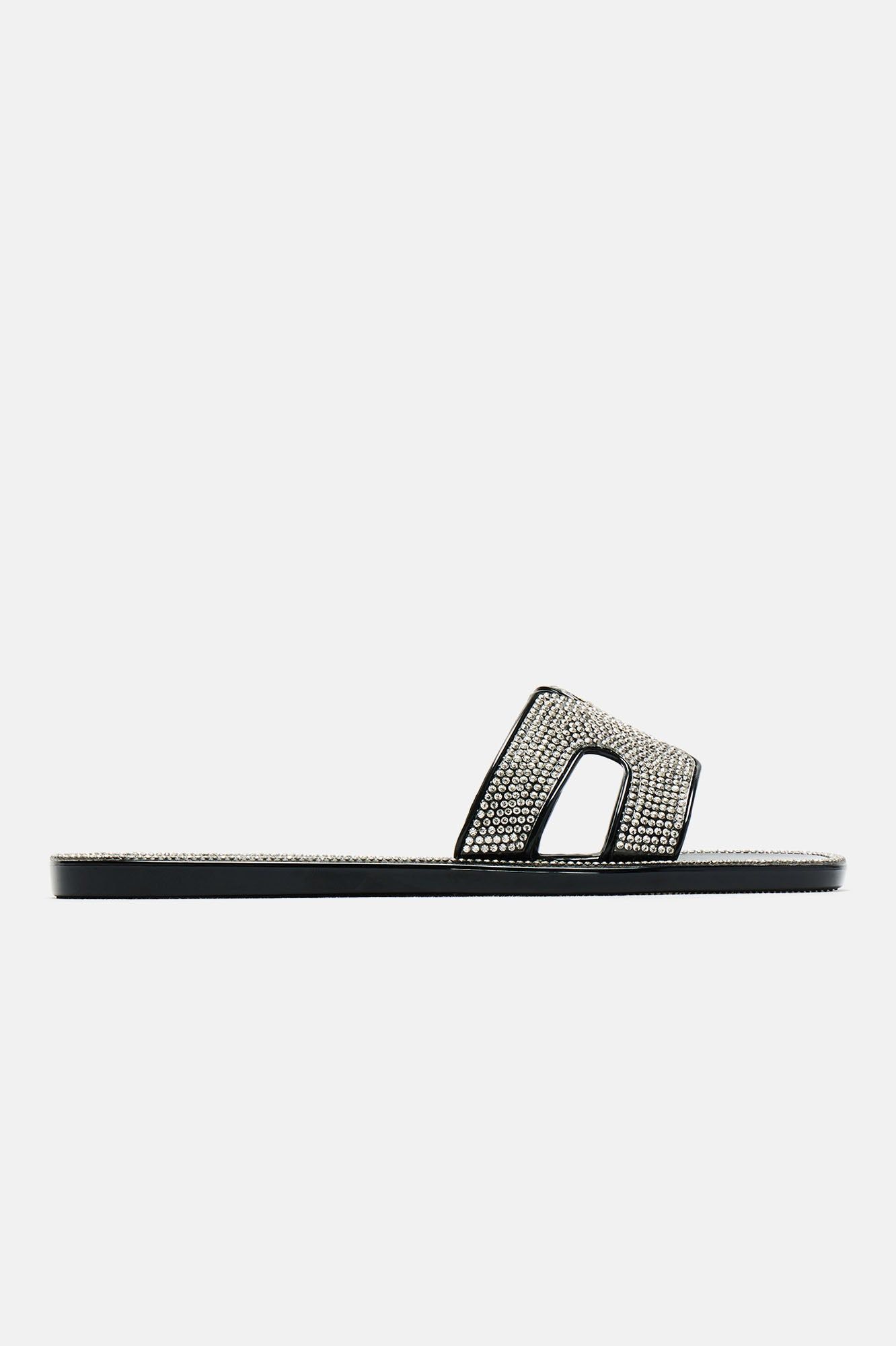 Mini Mya II Flat Sandal - Black sold by Fashion Nova product image thumbnail 4
