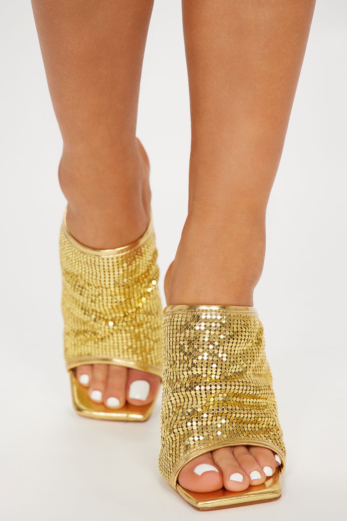 Ahead Of You Heeled Sandals - Gold sold by Fashion Nova product image thumbnail 3
