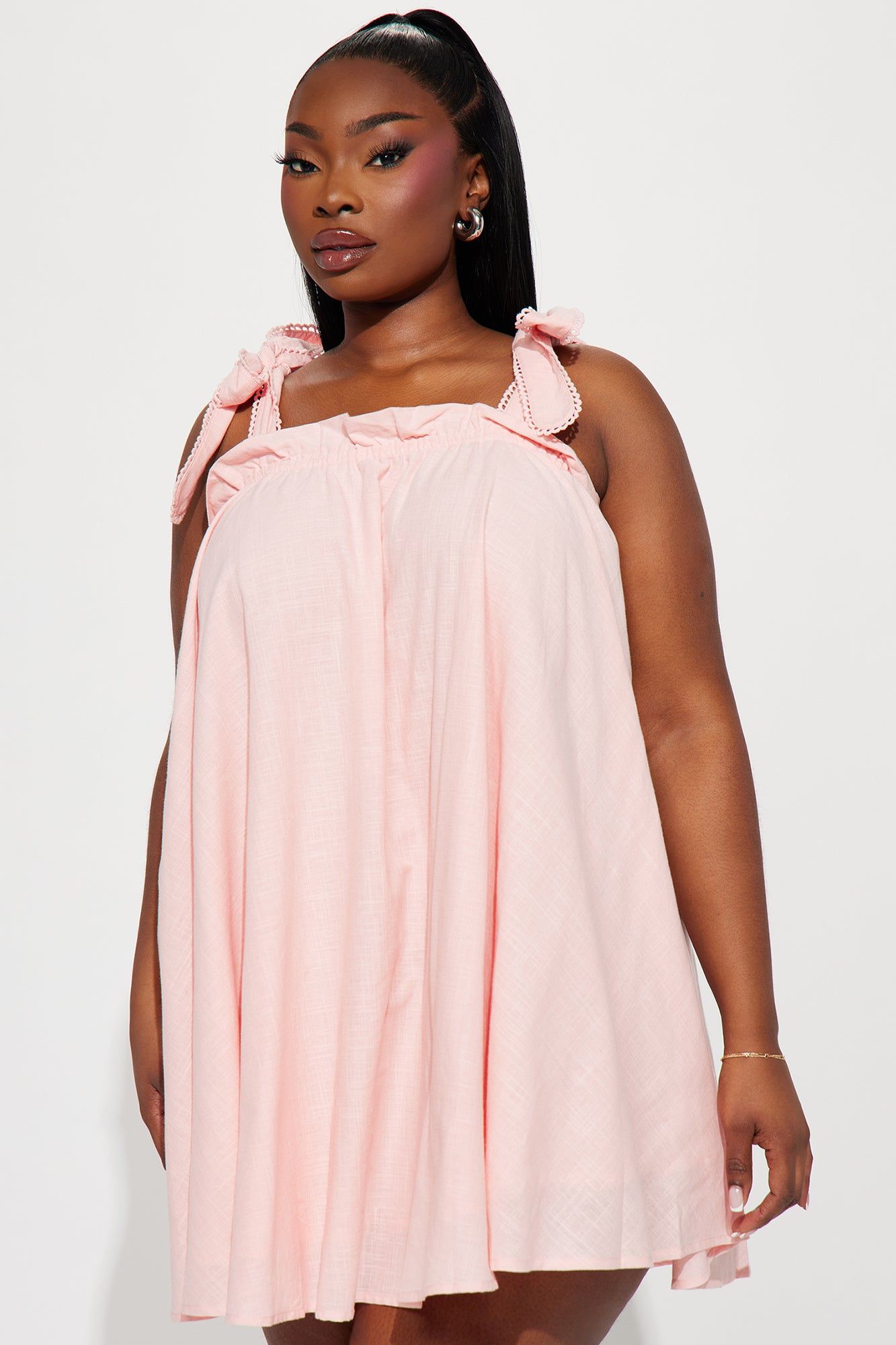 Wendy Ruffle Mini Dress - Pink sold by Fashion Nova product image thumbnail 5