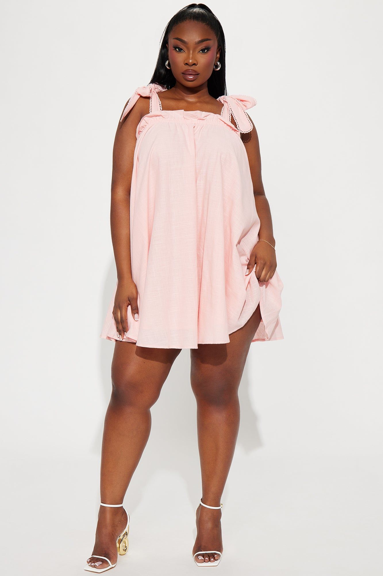 Wendy Ruffle Mini Dress - Pink sold by Fashion Nova product image thumbnail 4