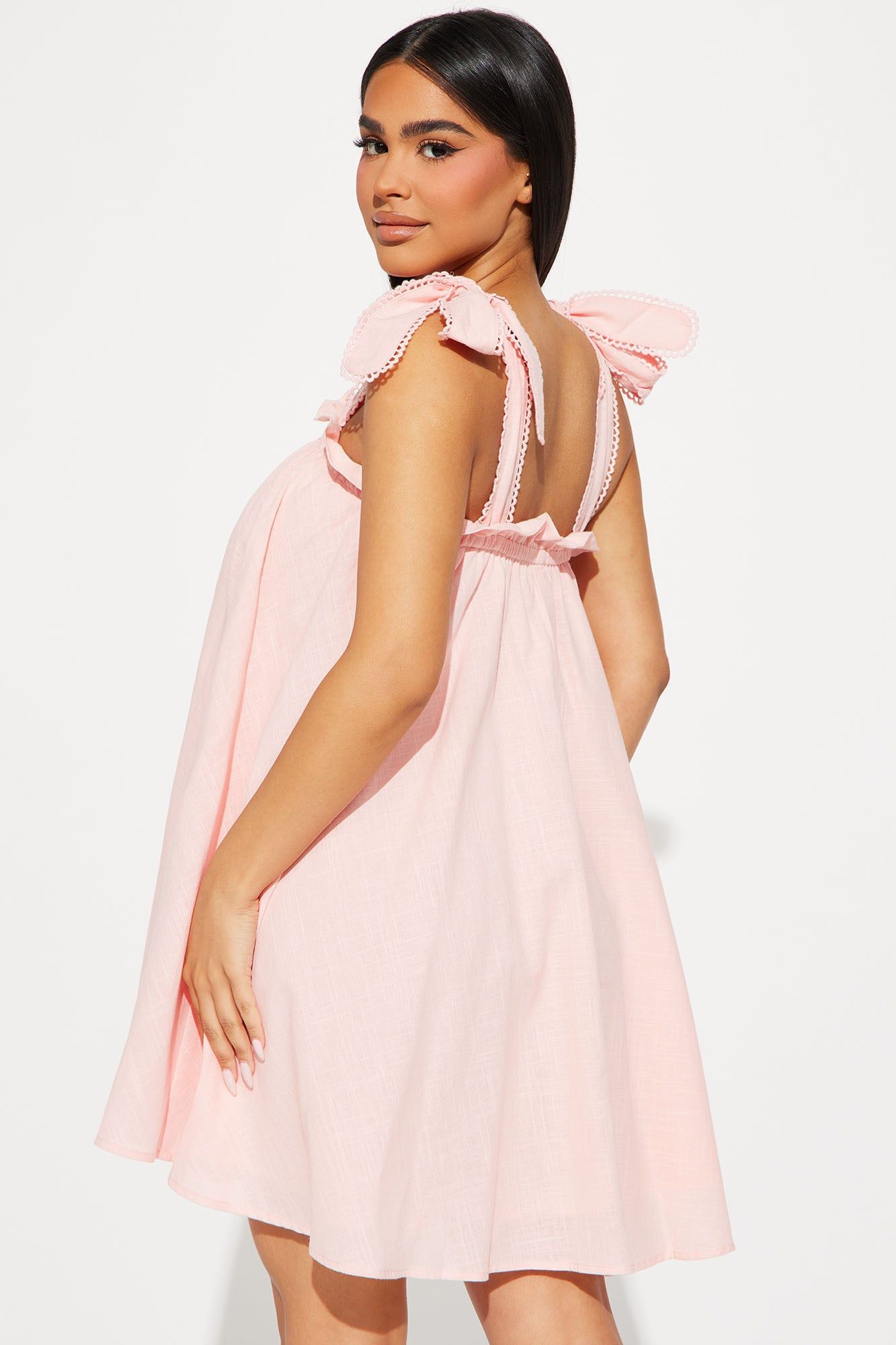 Wendy Ruffle Mini Dress - Pink sold by Fashion Nova product image thumbnail 3