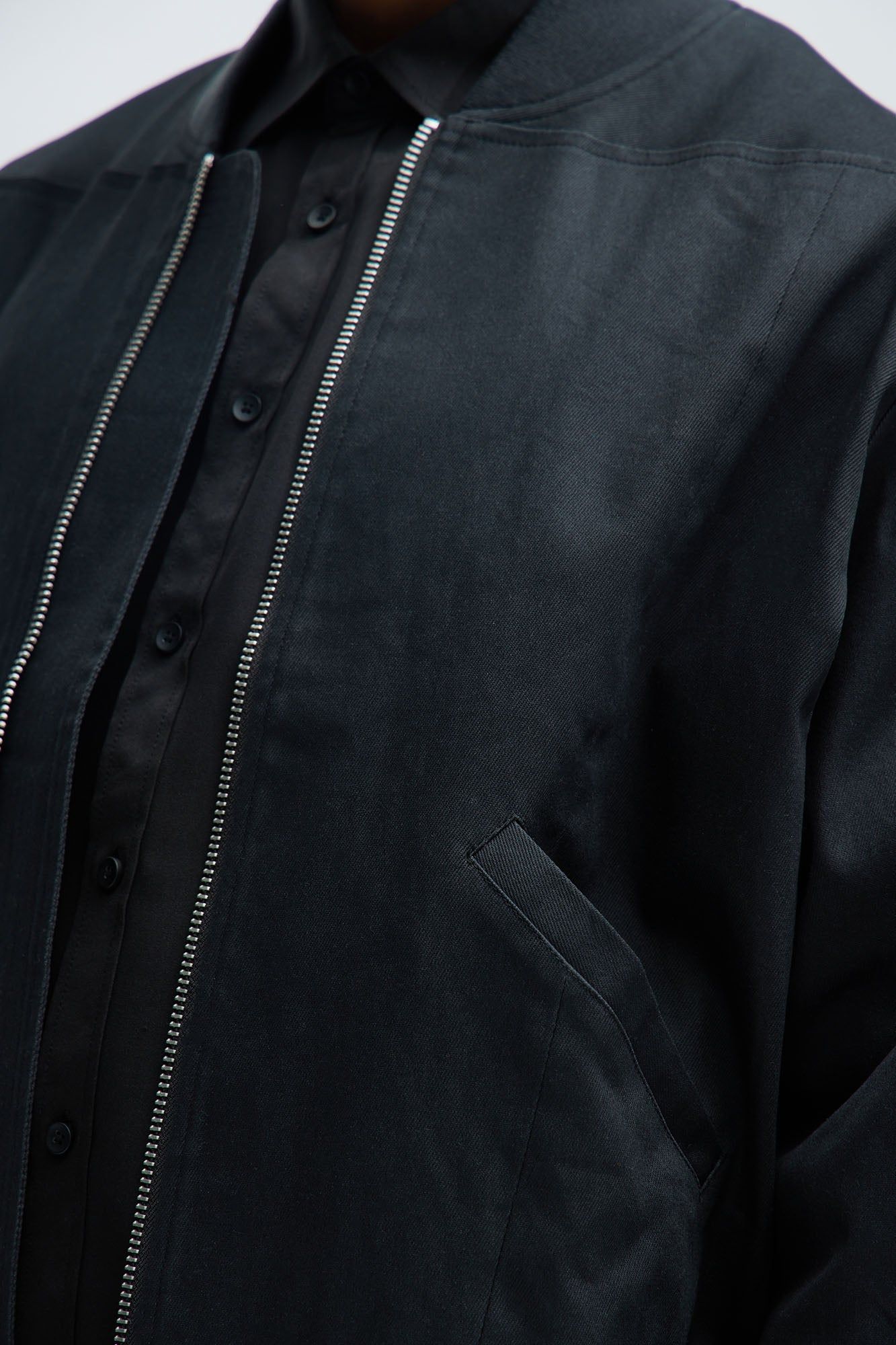 Blackrock Bomber Jacket - Black sold by Fashion Nova product image thumbnail 3