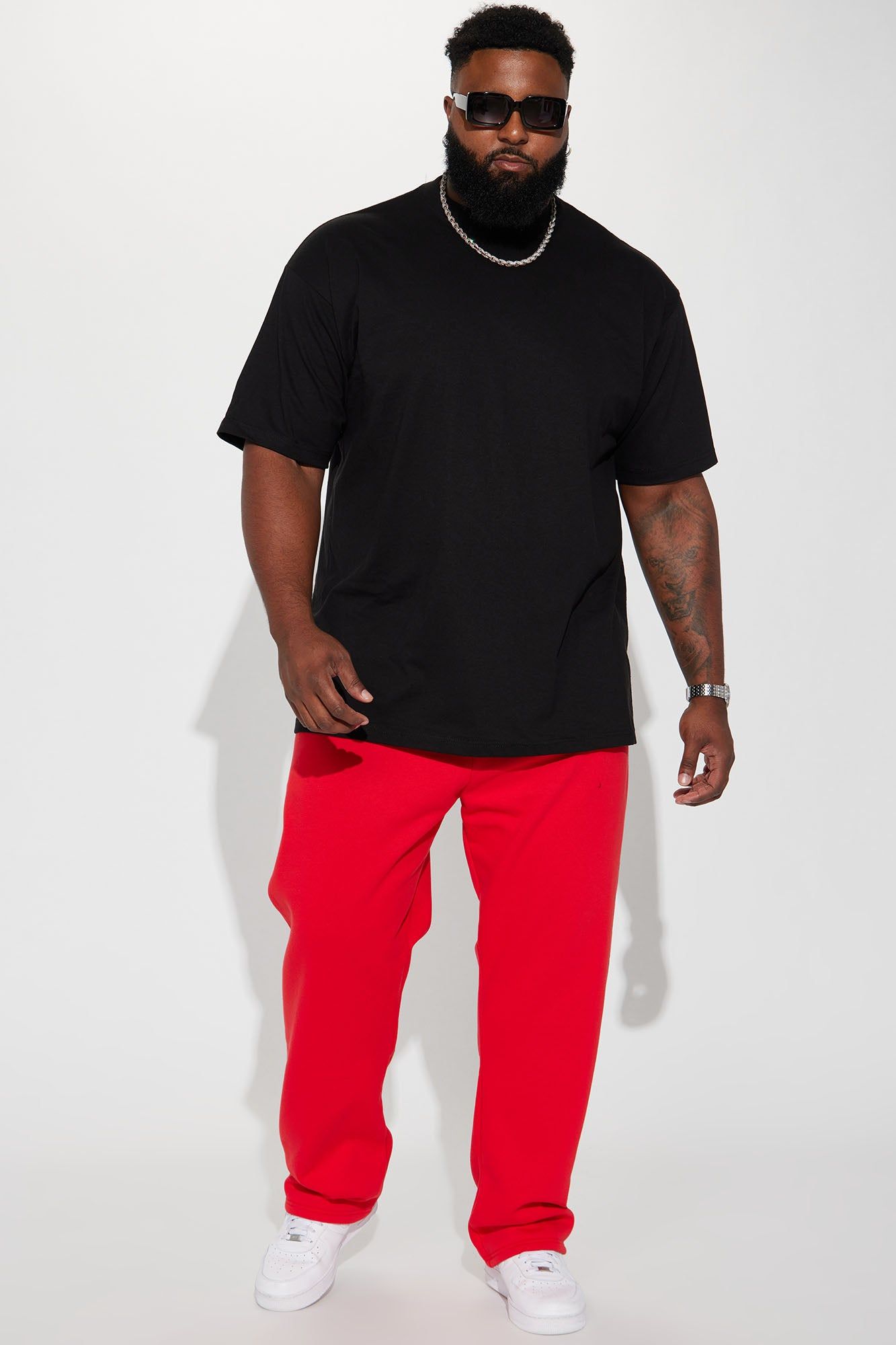 ATL Script Straight Sweatpant - Red sold by Fashion Nova product image thumbnail 7