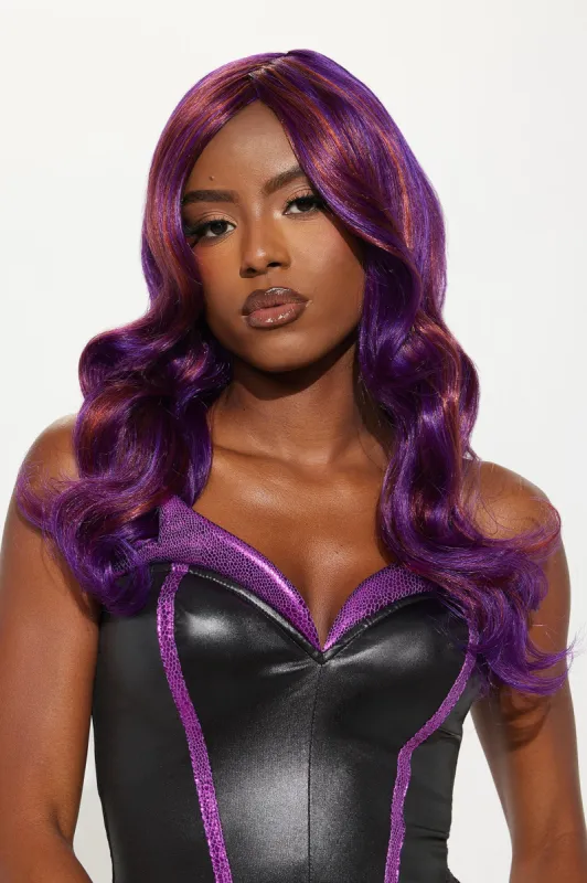 Feeling Whimsical Costume Wig - Purple sold by Fashion Nova