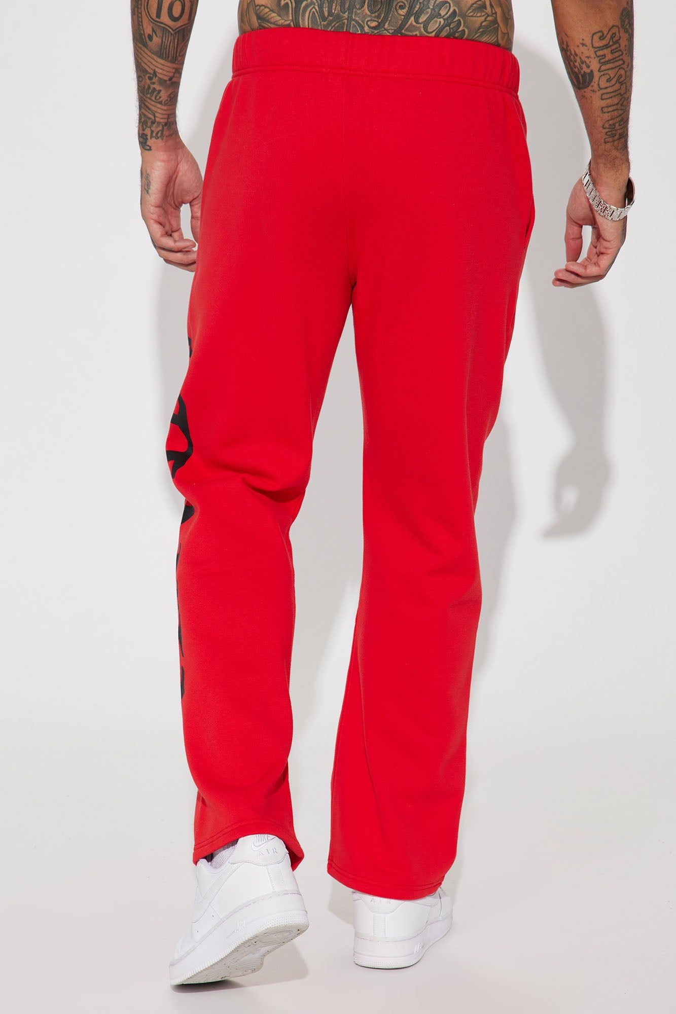 ATL Script Straight Sweatpant - Red sold by Fashion Nova product image thumbnail 6