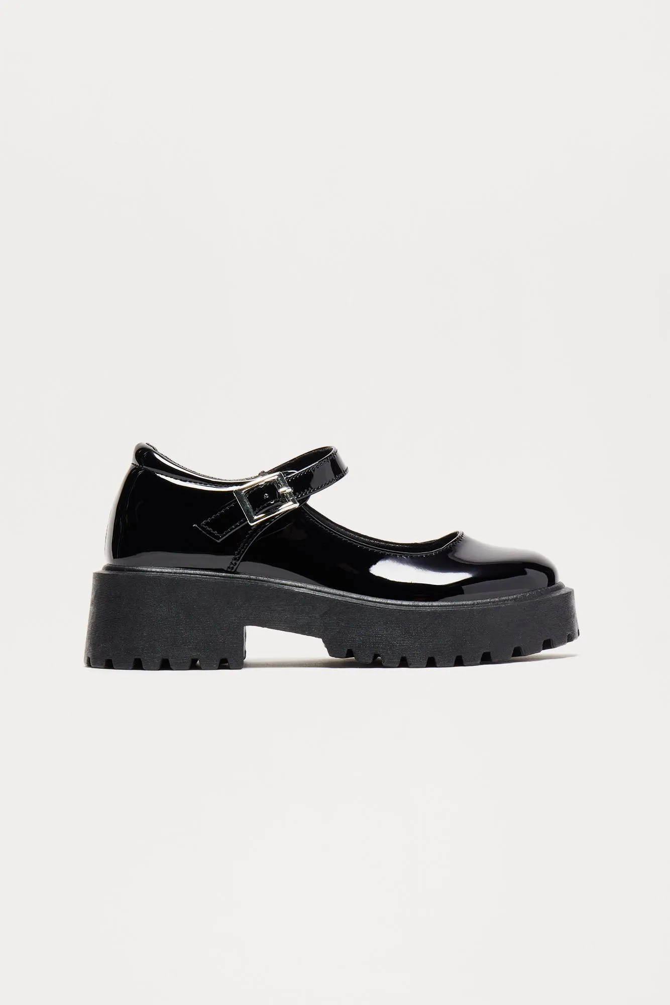 Kayce Platform Loafers - Black sold by Fashion Nova
