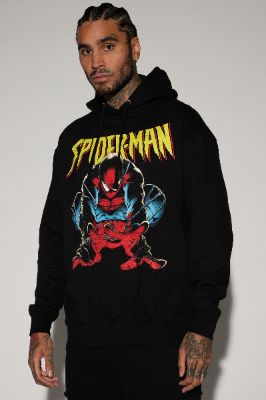 The Amazing Spider-Man Hoodie - Black sold by Fashion Nova