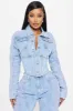 Got You Covered Denim Jacket - Medium Wash sold by Fashion Nova