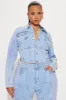 Got You Covered Denim Jacket - Medium Wash sold by Fashion Nova