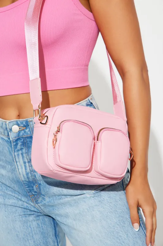 Believe The Hype Handbag - Pink sold by Fashion Nova