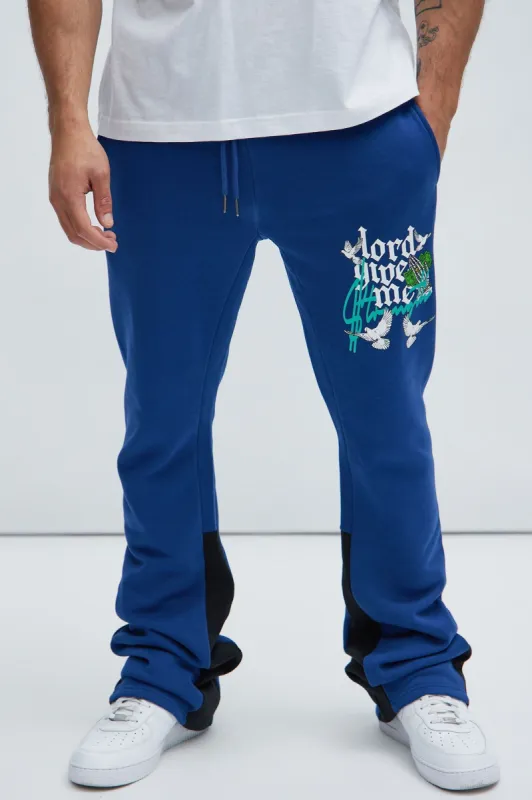 Maney Man Face Sweatpant - Navy sold by Fashion Nova