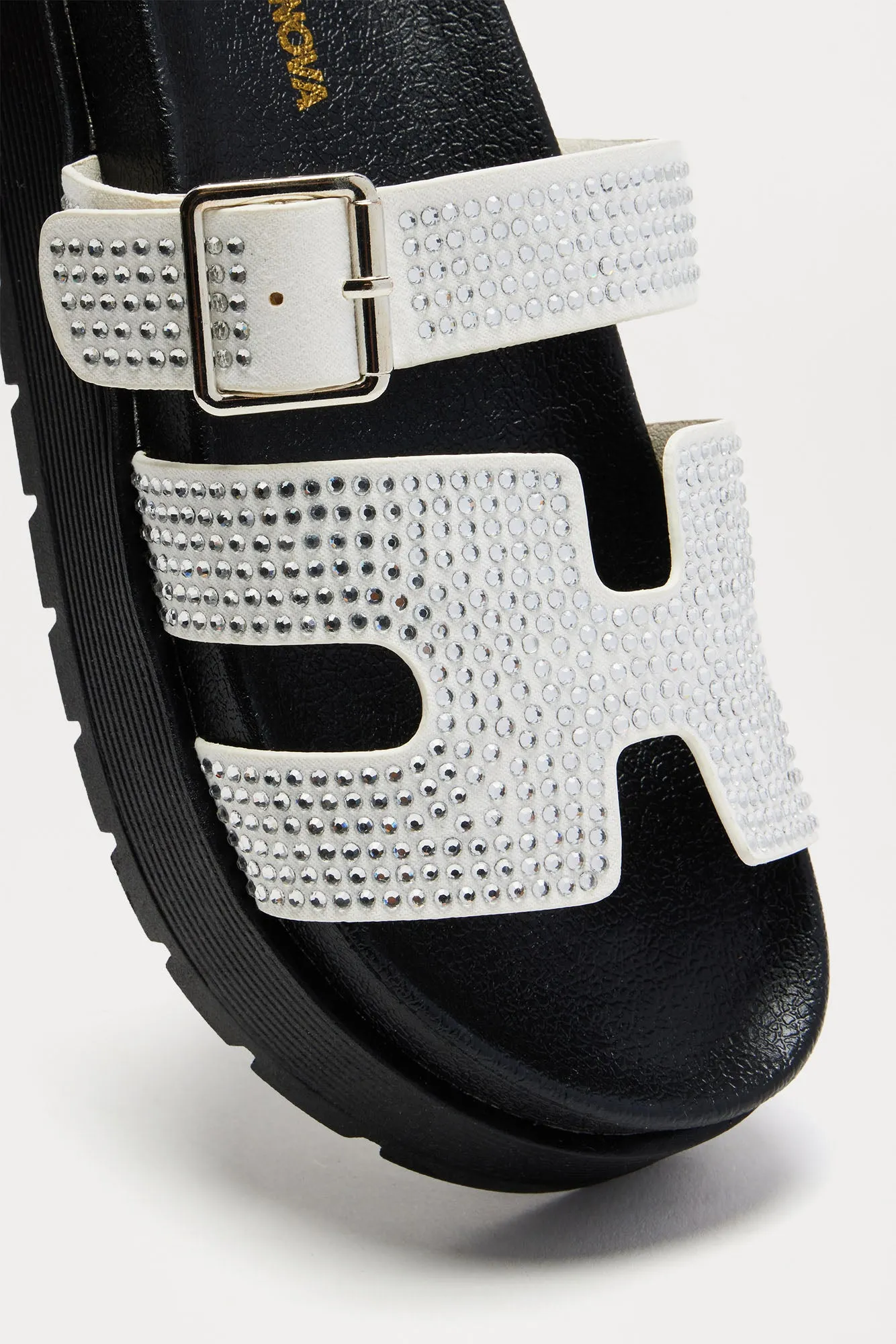 Debby Casual Slides - White sold by Fashion Nova product image thumbnail 5