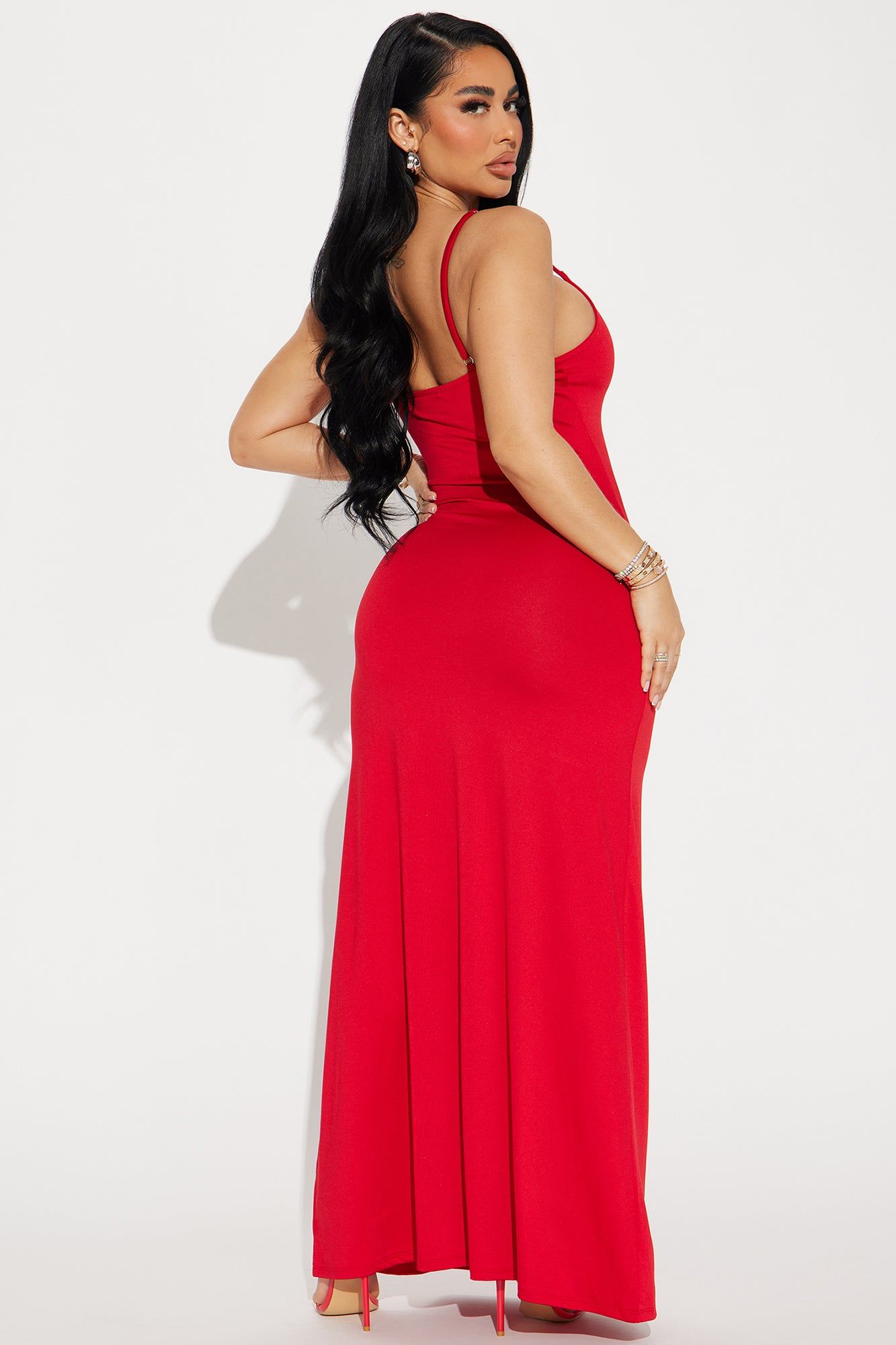 Marla Maxi Dress - Red sold by Fashion Nova product image thumbnail 3