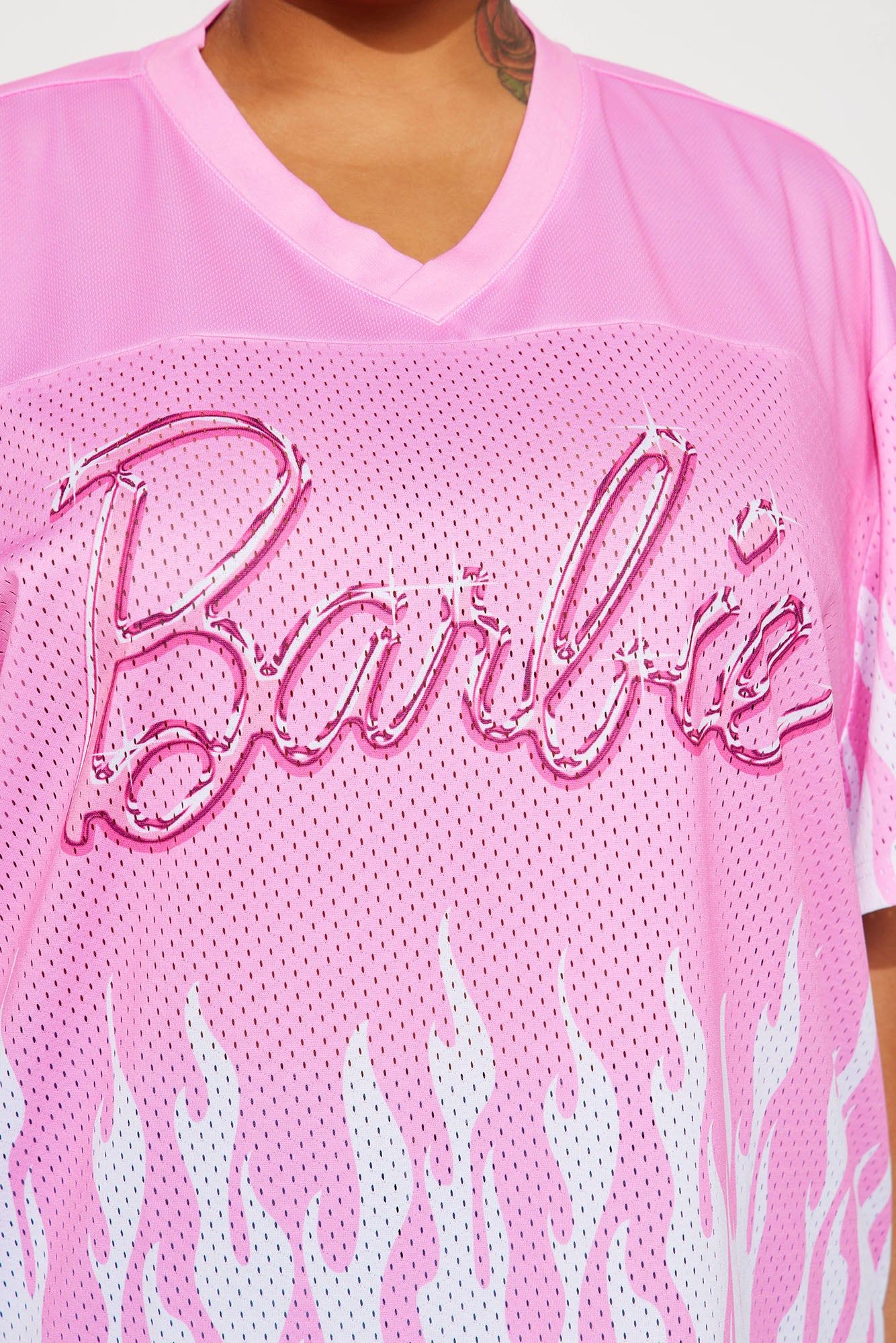 Hot Pink Champion Barbie Tshirt - Pink sold by Fashion Nova product image thumbnail 8