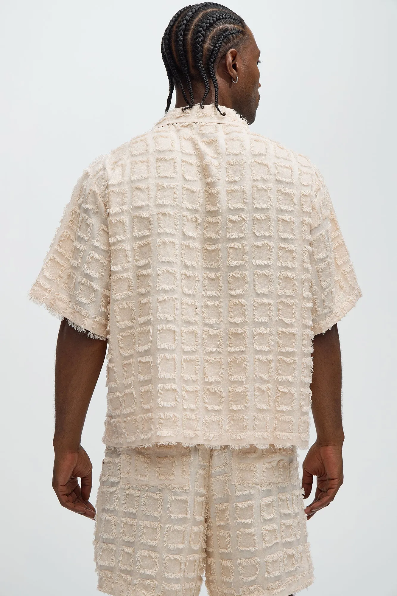 Window Shopping Button Up Shirt - Cream sold by Fashion Nova product image thumbnail 4