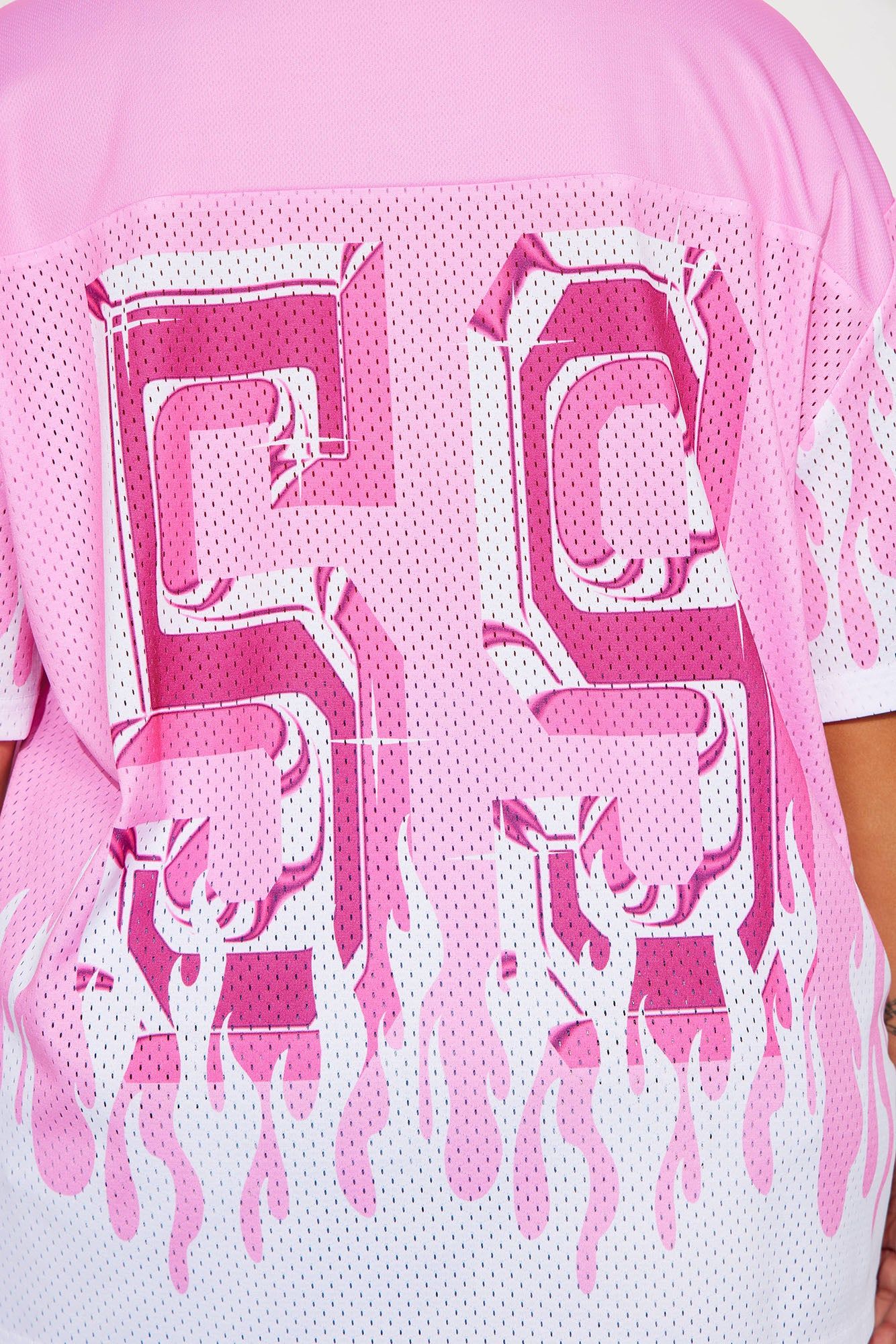 Hot Pink Champion Barbie Tshirt - Pink sold by Fashion Nova product image thumbnail 7