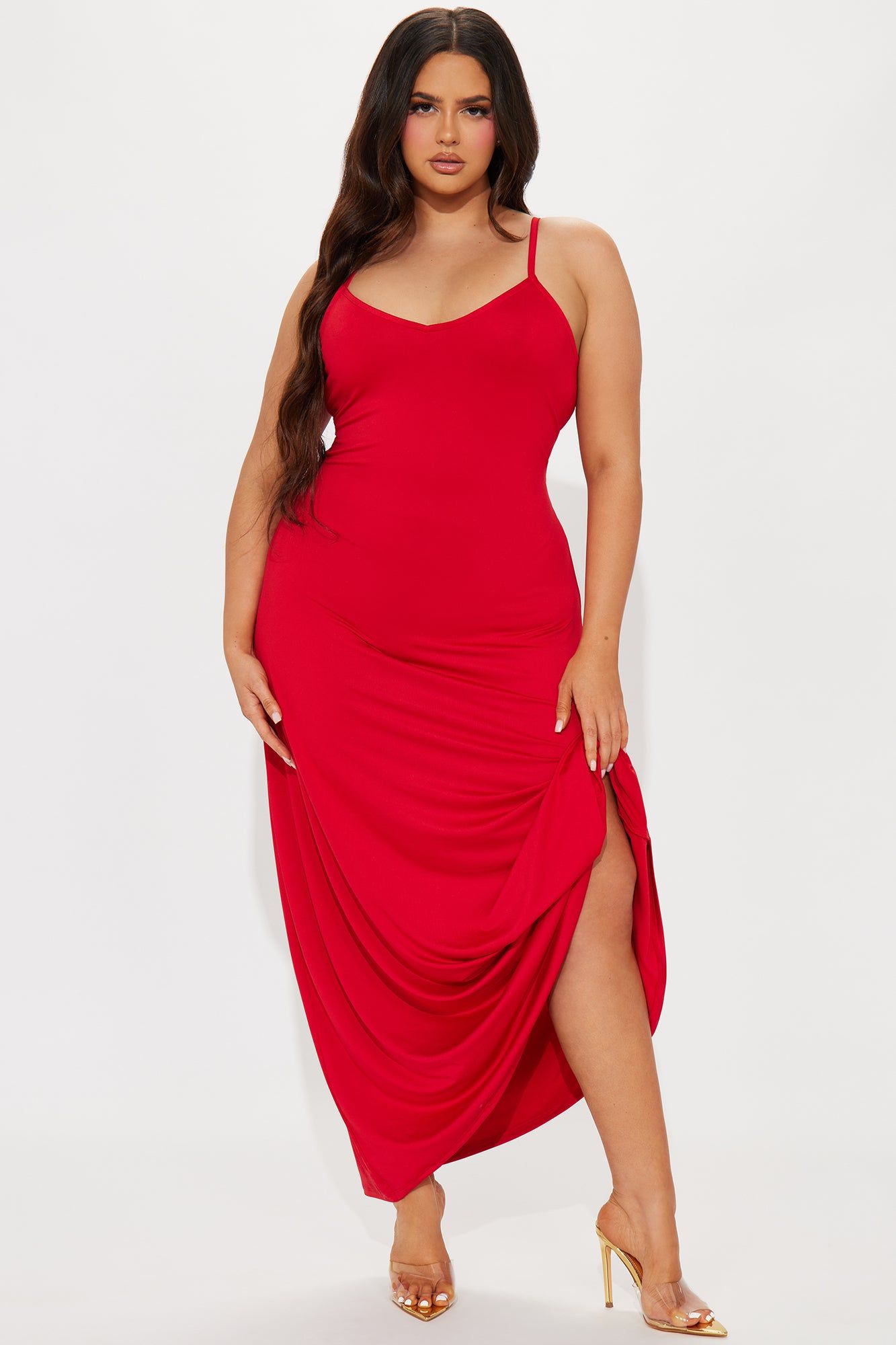 Marla Maxi Dress - Red sold by Fashion Nova product image thumbnail 4