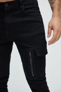 Get Me Started Cargo Flare Pants - Black sold by Fashion Nova