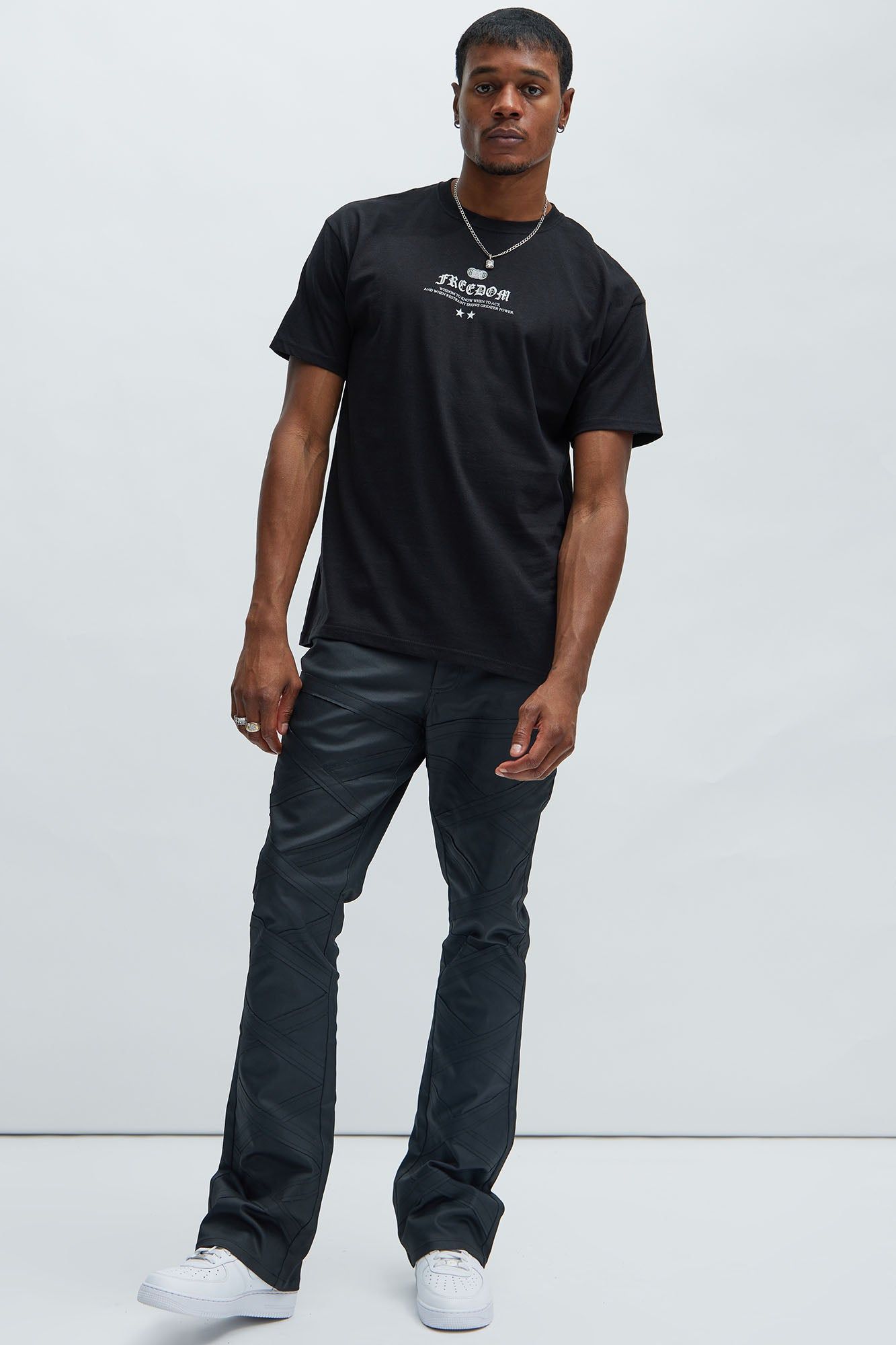 Freedom Rebel Short Sleeve Tee - Black sold by Fashion Nova product image thumbnail 2