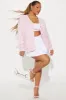 Emma Varsity Cardigan - Pink sold by Fashion Nova