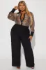 Gianna Leopard Sequin Shirt - Leopard sold by Fashion Nova