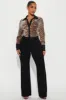 Gianna Leopard Sequin Shirt - Leopard sold by Fashion Nova