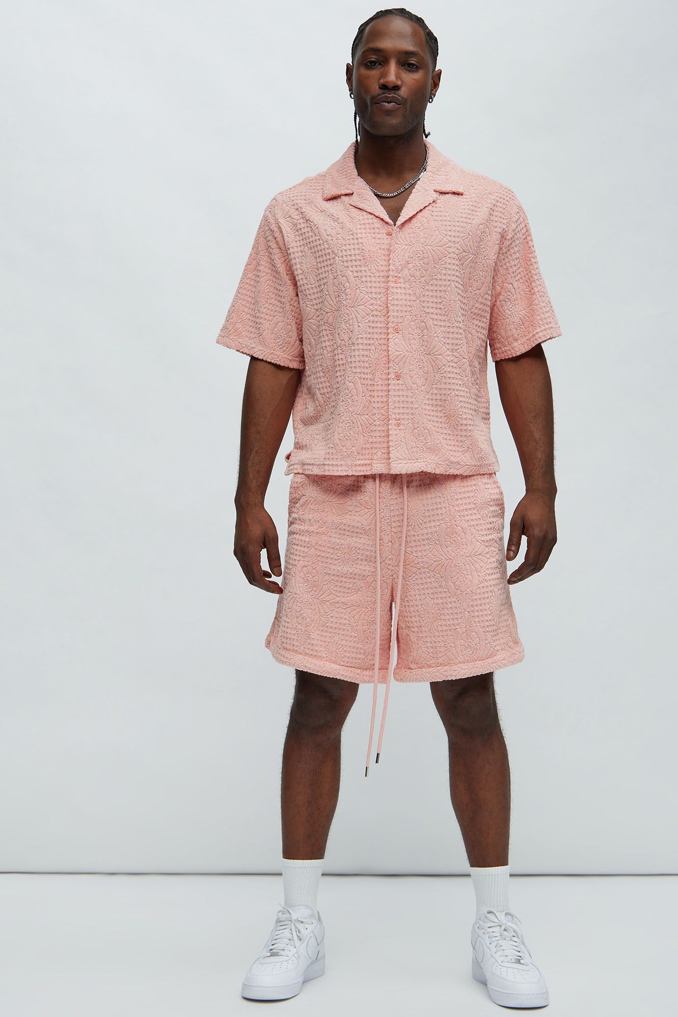 Ojai Textured Shirt - Pink sold by Fashion Nova product image thumbnail 2