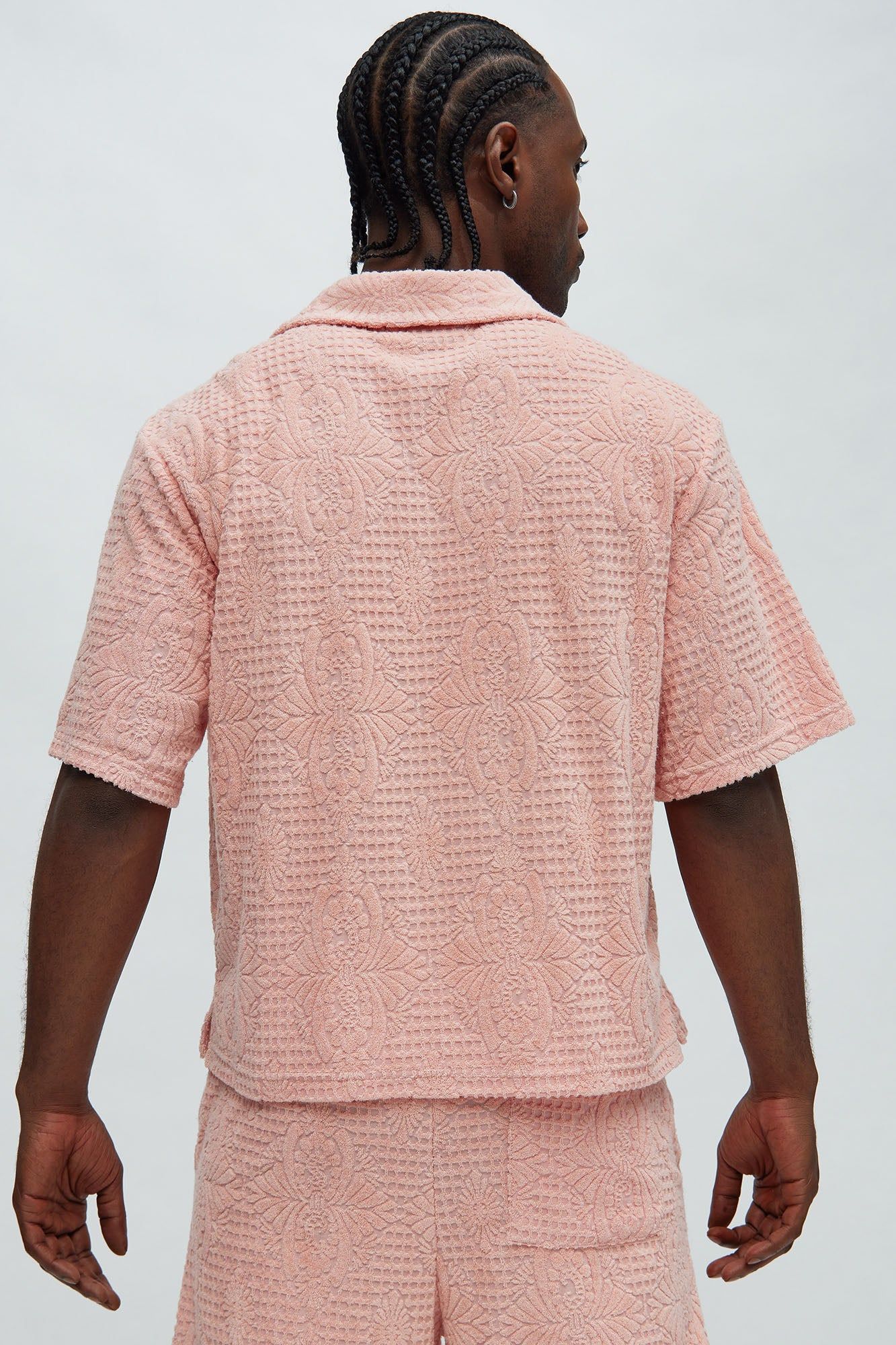 Ojai Textured Shirt - Pink sold by Fashion Nova product image thumbnail 4