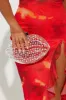 Sweet Lips Clutch - Clear sold by Fashion Nova