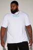 Statue Of Liberty Short Sleeve Tee - White sold by Fashion Nova